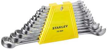 Stanley 12pc Combination Spanner Set (6-14,17,19&22MM)