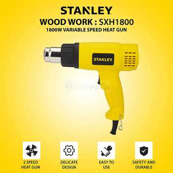 STANLEY SXH1800-IN 2 Speed Heat Gun