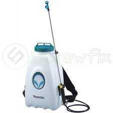 DVF154Z: 18V Li-Ion Cordless Garden Sprayer 15 Ltr / Weight: 3.8Kg